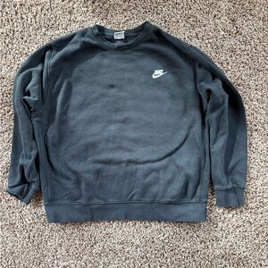Nike Black Crewneck Sweatshirt